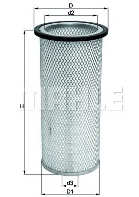 KNECHT lxs217 -  Фильтр добавочного воздуха
