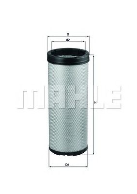 KNECHT lxs224 -  Фильтр добавочного воздуха