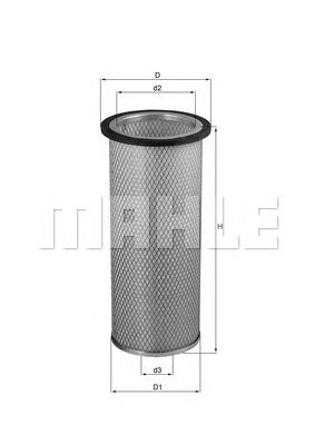KNECHT lxs25 -  Фильтр добавочного воздуха