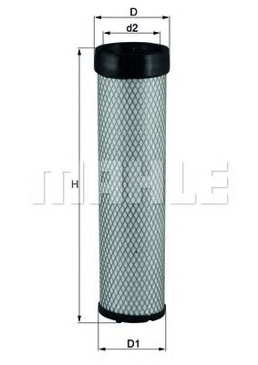 KNECHT lxs286 -  Фильтр добавочного воздуха