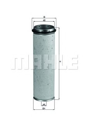 KNECHT lxs421 -  Фильтр добавочного воздуха