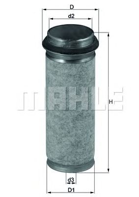 KNECHT lxs61 -  Фильтр добавочного воздуха