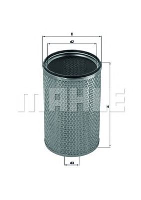 KNECHT lxs7233 -  Фильтр добавочного воздуха