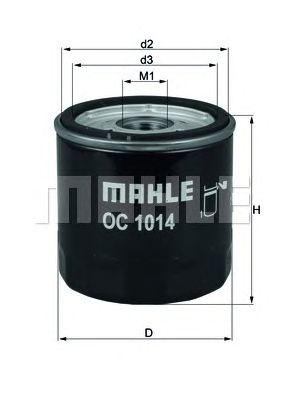 KNECHT oc1014 -  Масляный фильтр