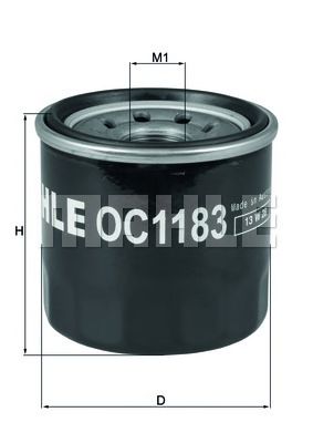 KNECHT oc1183 -  Масляный фильтр