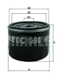 KNECHT oc1290 -  Фильтр масляный