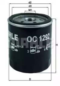 KNECHT oc1292 -  Фильтр масляный