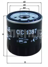 KNECHT oc1397 -  Масляный фильтр