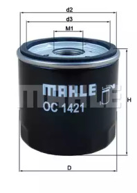 KNECHT oc1421 -  Масляный фильтр