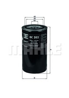 KNECHT oc202 -  Масляный фильтр