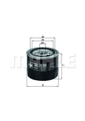 KNECHT oc204 -  Масляный фильтр