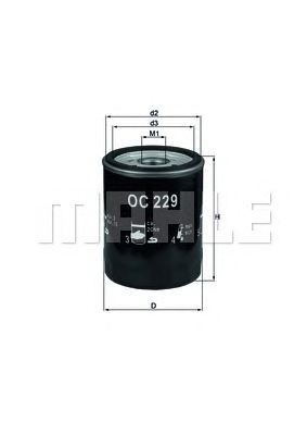 KNECHT oc229 -  Масляный фильтр