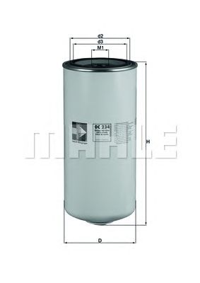 KNECHT oc234 -  Масляный фильтр