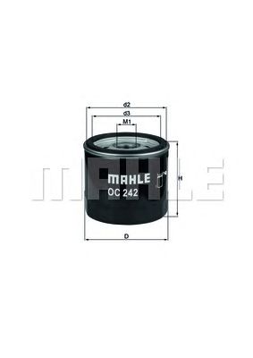 KNECHT oc242 -  Масляный фильтр