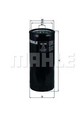 KNECHT oc246 -  Масляный фильтр