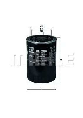 KNECHT oc248 -  Масляный фильтр