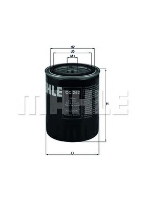 KNECHT oc262 -  Масляный фильтр