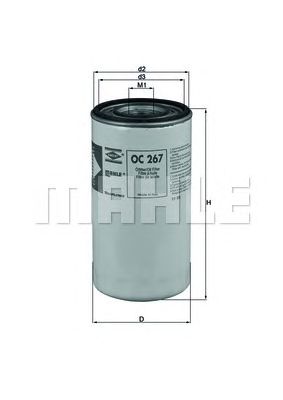 KNECHT oc267 -  Масляный фильтр