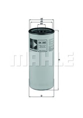 KNECHT oc282 -  Масляный фильтр
