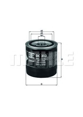 KNECHT oc313 -  Масляный фильтр