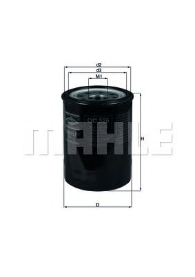 KNECHT oc326 -  Масляный фильтр