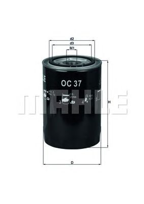KNECHT oc37 -  Масляный фильтр