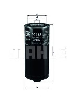 KNECHT oc382 -  Масляный фильтр