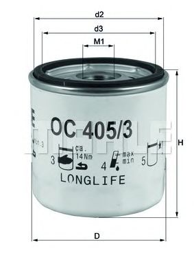 KNECHT oc4053 -  Масляный фильтр
