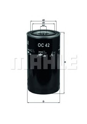 KNECHT oc42 -  Масляный фильтр
