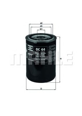 KNECHT oc44 -  Масляный фильтр