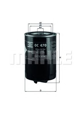 KNECHT oc470 -  Масляный фильтр