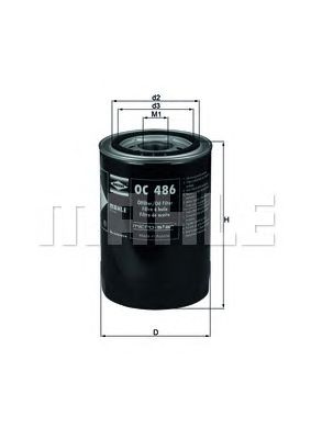 KNECHT oc486 -  Масляный фильтр
