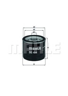 KNECHT oc494 -  Масляный фильтр