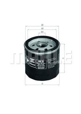 KNECHT oc5 -  Масляный фильтр