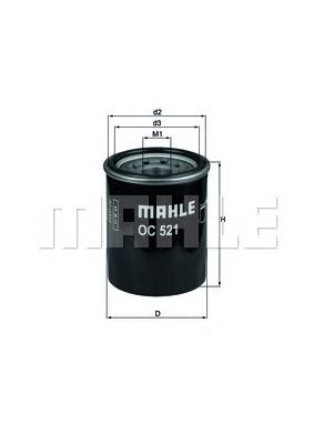 KNECHT oc521 -  Масляный фильтр