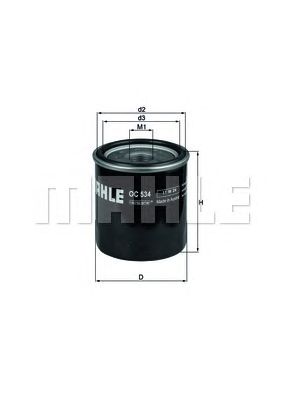 KNECHT oc534 -  Масляный фильтр