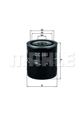 KNECHT oc540 -  Масляный фильтр