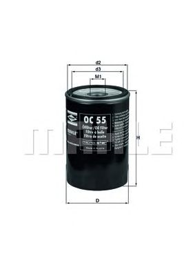 KNECHT oc55 -  Масляный фильтр