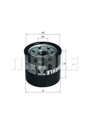 KNECHT oc574 -  Масляный фильтр