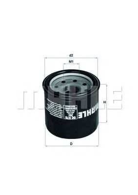 KNECHT oc575 -  Масляный фильтр