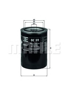 KNECHT oc59 -  Масляный фильтр