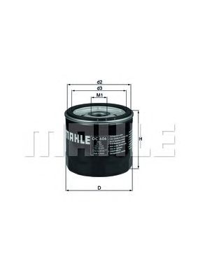 KNECHT oc606 -  Масляный фильтр