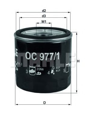 KNECHT oc9771 -  Масляный фильтр