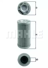 KNECHT ox1091 -  Масляный фильтр