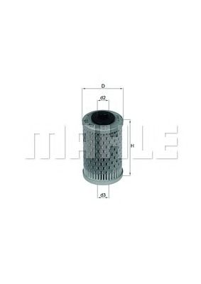 KNECHT ox115 -  Масляный фильтр
