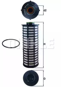 KNECHT ox1152d -  Масляный фильтр