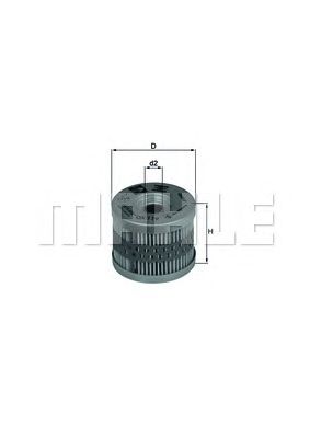 KNECHT ox119 -  Масляный фильтр