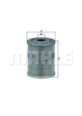 KNECHT ox125d -  ФИЛЬТР МАСЛЯНЫЙ VW GOLF 92-99, FORD GALAXY 95-00
