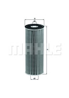 KNECHT ox133d -  Масляный фильтр