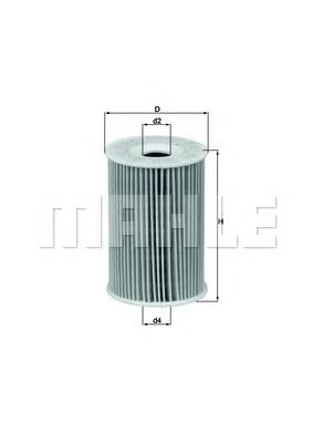 KNECHT ox1351d -  Масляный фильтр